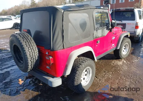 2004 Jeep Wrangler Se из США, поврежденный, VIN 1J4FA291X4P723294